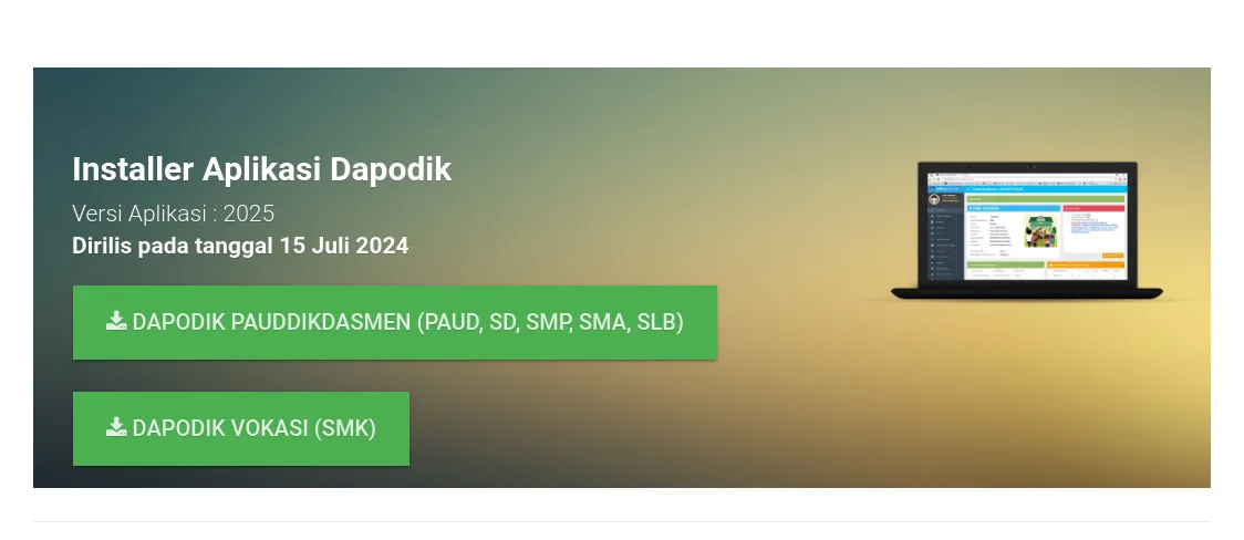 Dapodik dan Rapor Pendidikan