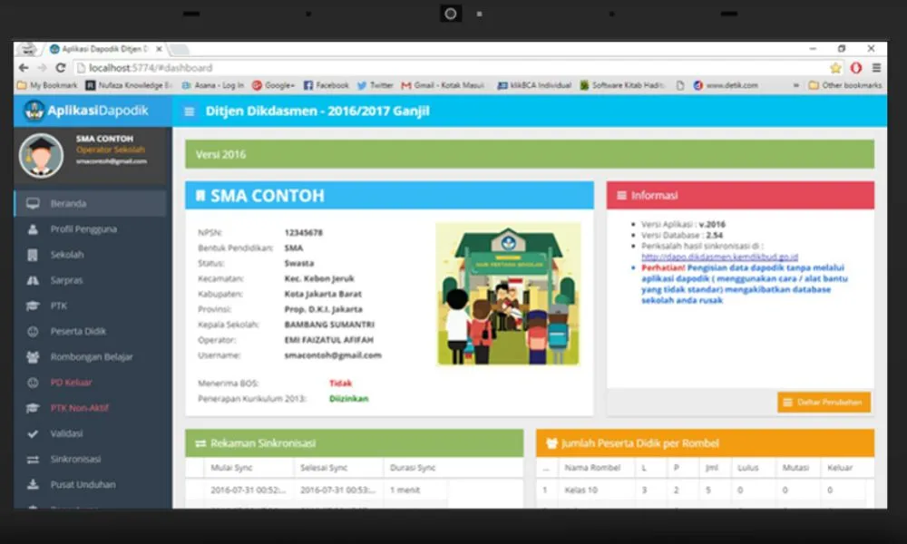 Input Data Guru dan Tendik di Dapodik