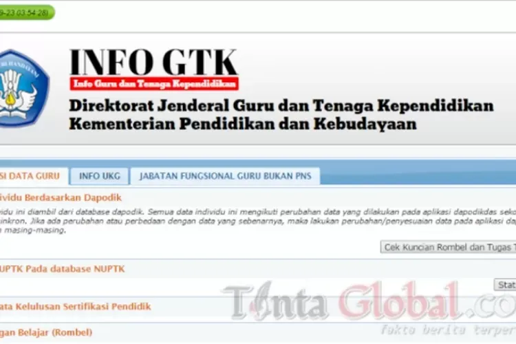 Status Valid dan Invalid di Info GTK