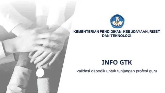 Info GTK Cek Pemenuhan Syarat TPG