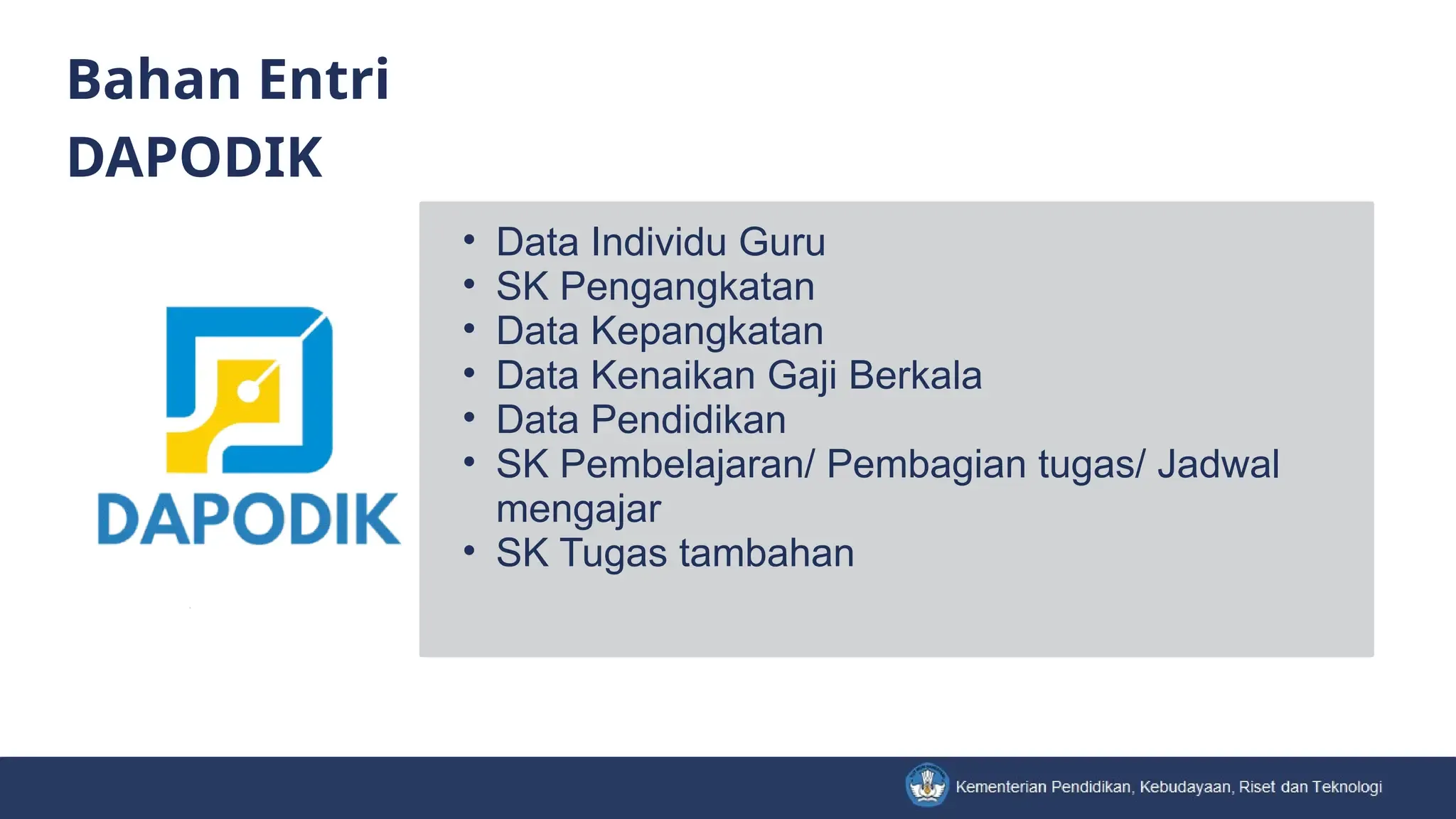 Info GTK FAQ Pertanyaan Umum