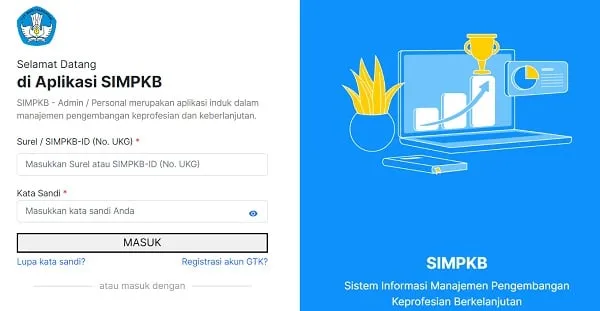 SIMPKB Cek Tunjangan Guru