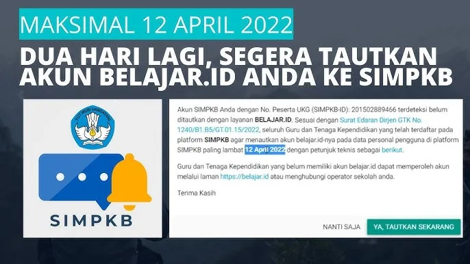 SIMPKB Jadwal Program GTK